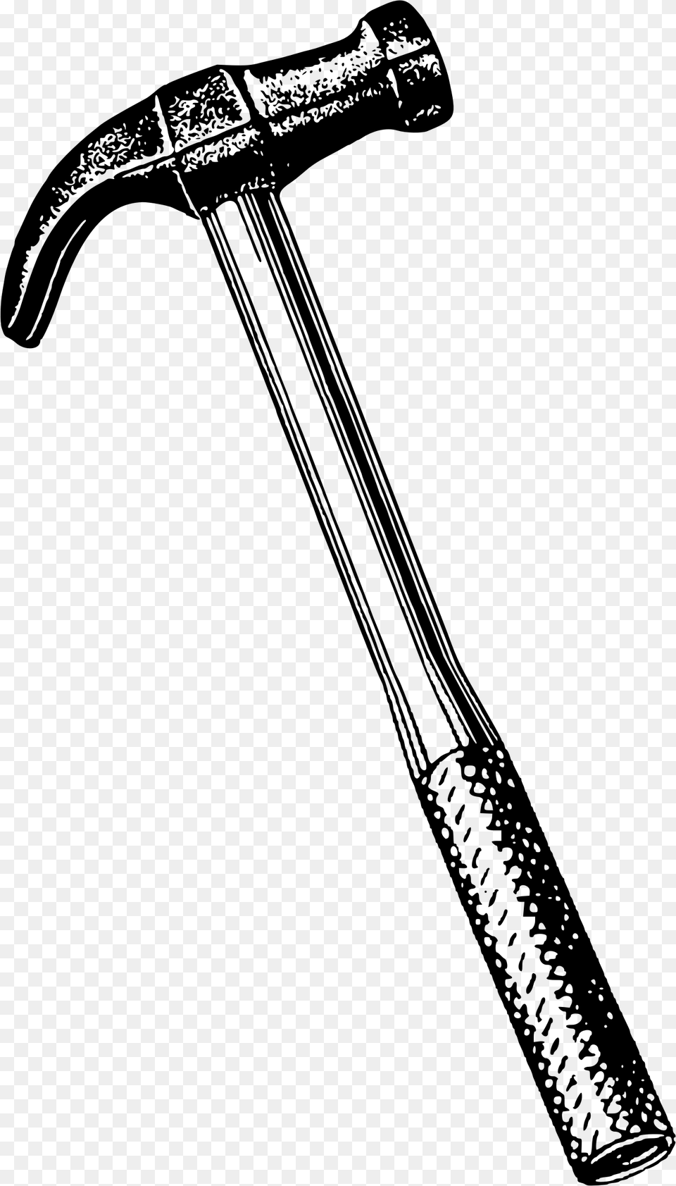 Big Image Hammer Line Art Transparent, Gray Free Png Download