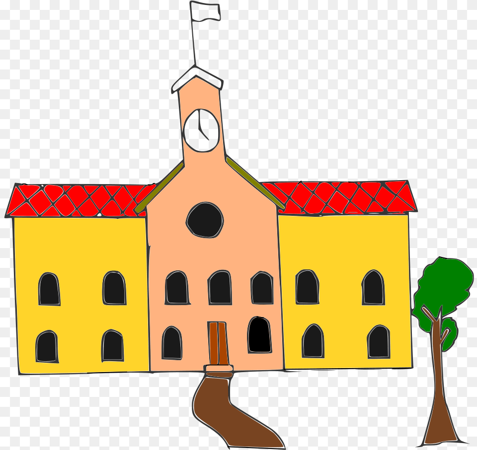 Big Image Illustration, Architecture, Tower, Housing, House Free Transparent Png