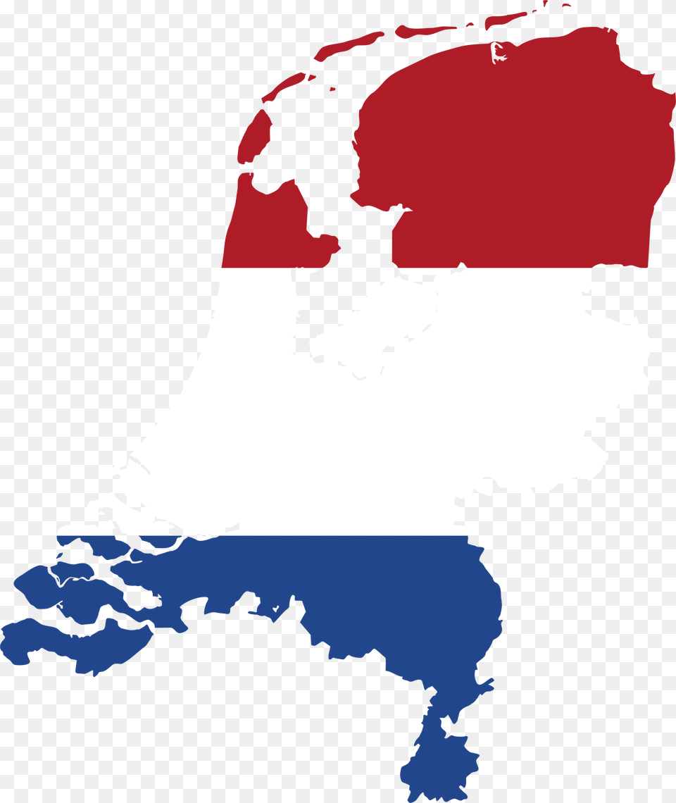 Big Image Netherlands Flag Map, Chart, Plot, Outdoors, Atlas Free Transparent Png