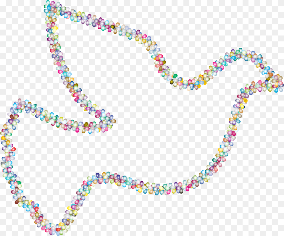 Big Image Peace Dove Outline, Accessories, Bead, Jewelry, Necklace Free Transparent Png