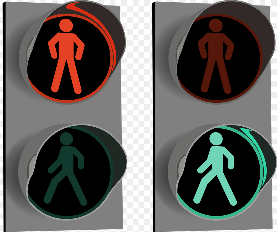 Big Image Pedestrian, Light, Traffic Light, Person Png