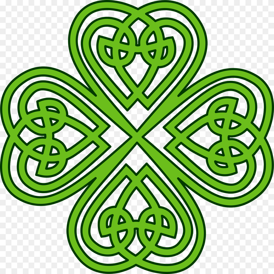 Big Image Shamrock Celtic Knot, Pattern, Symbol Free Png Download