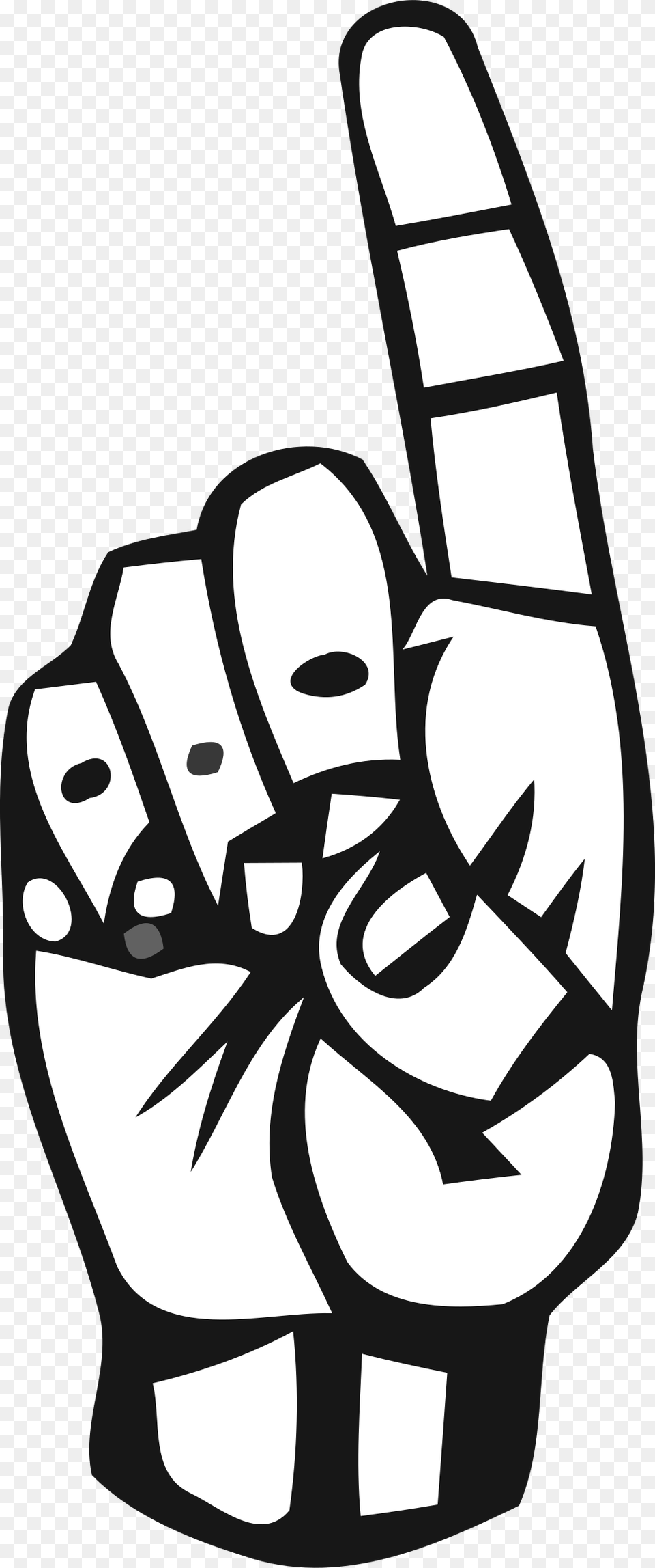 Big Image Sign Language D, Body Part, Hand, Person, Finger Free Transparent Png