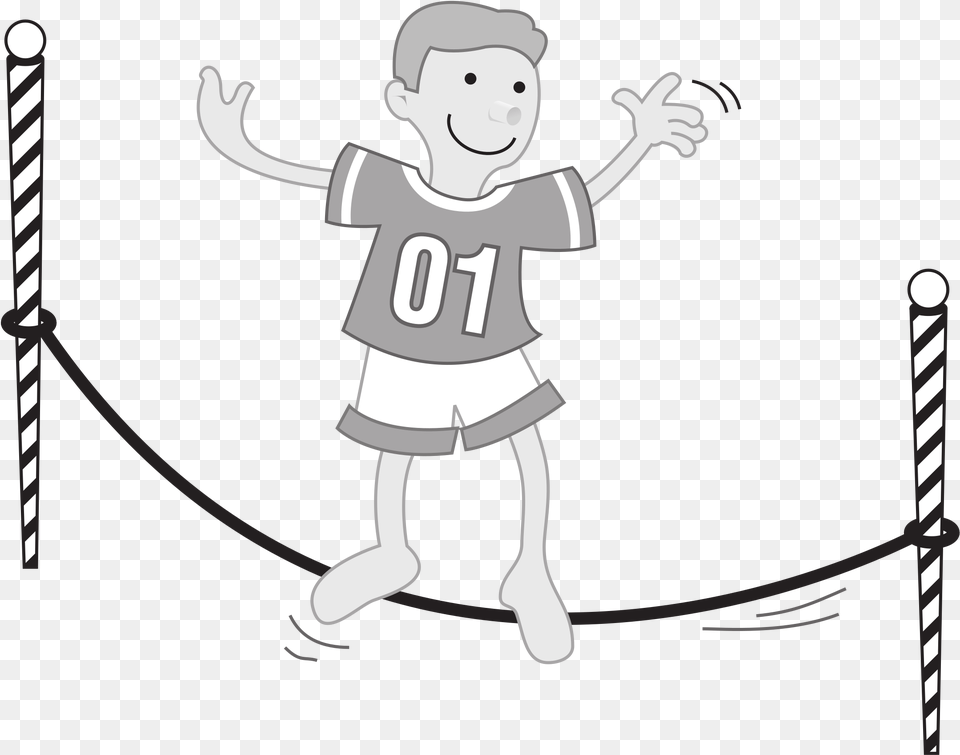 Big Image Slackline Kinder Clipart, Photography, Baby, Person, Clothing Free Transparent Png