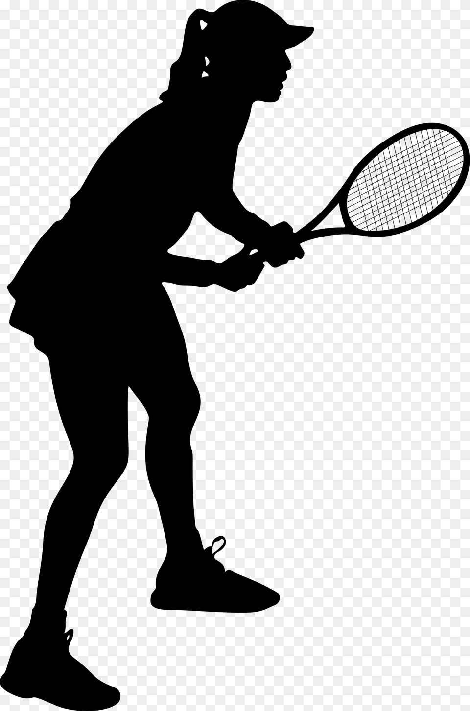 Big Image Soft Tennis, Gray Free Png Download