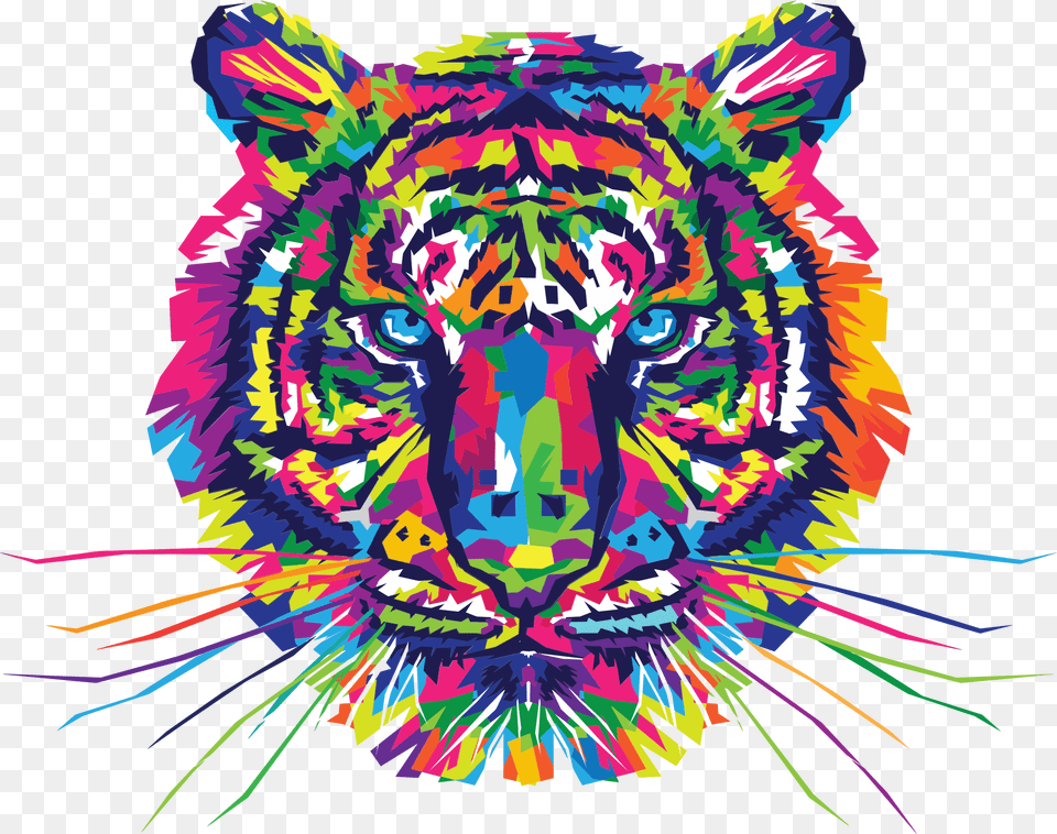 Big Tiger Art, Graphics, Baby, Person, Drawing Png Image