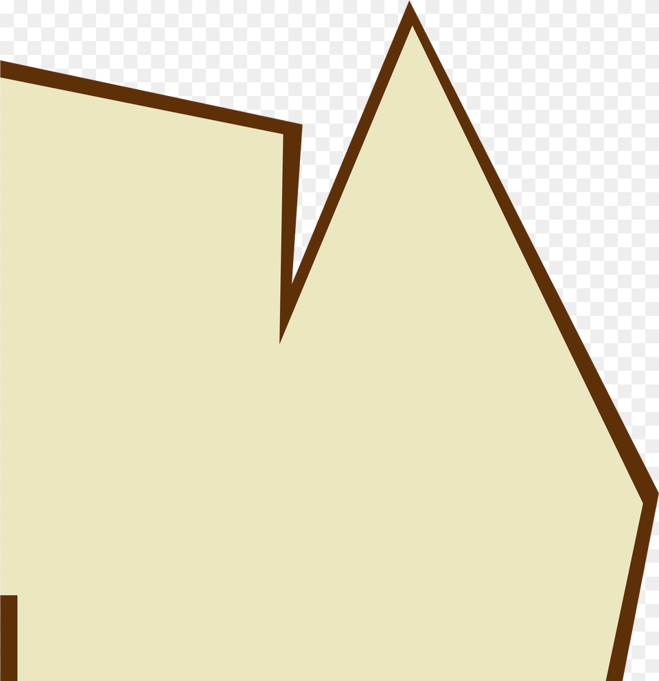 Big Image Triangle, Plywood, Wood Free Png Download