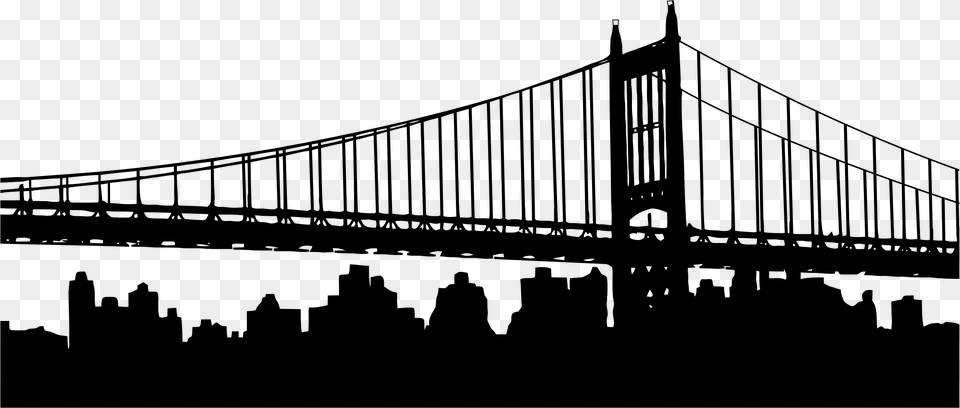 Big Triborough Bridge, Gray Png Image