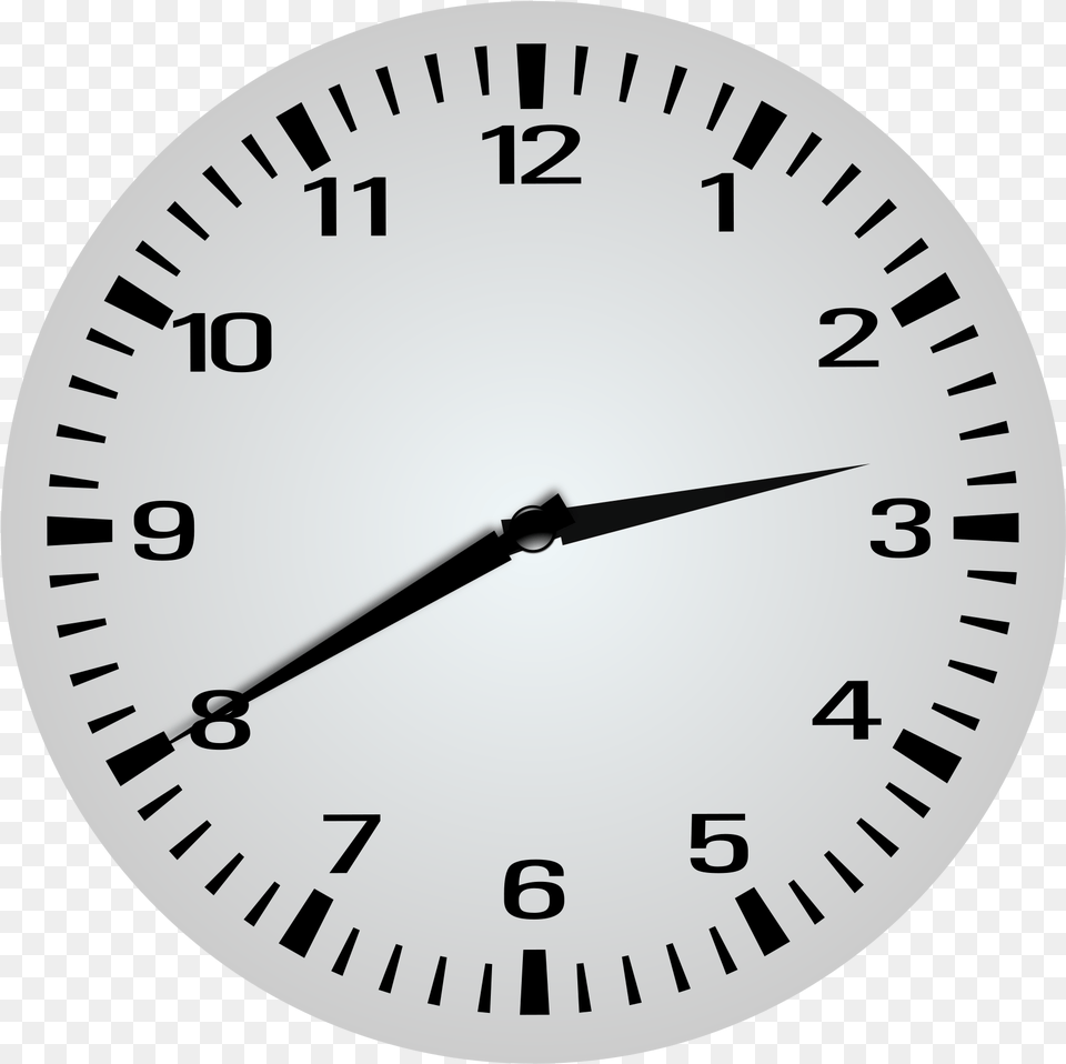 Big Image Twenty To Ten Clock, Analog Clock, Disk Free Png