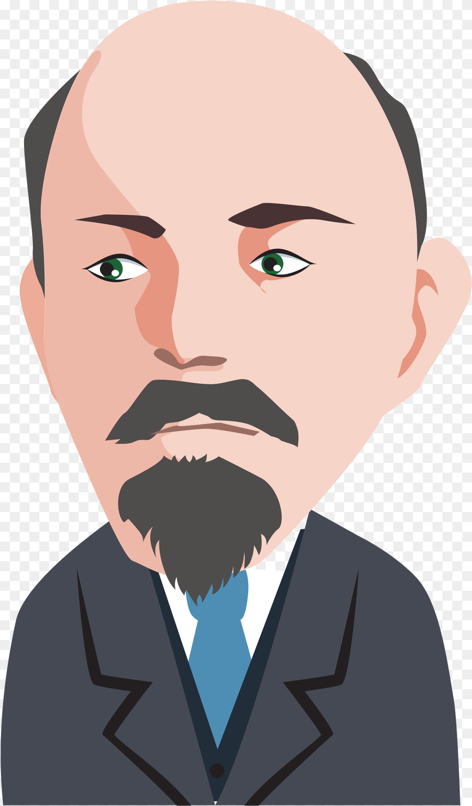 Big Image Vladimir Lenin, Face, Head, Portrait, Person Free Png Download