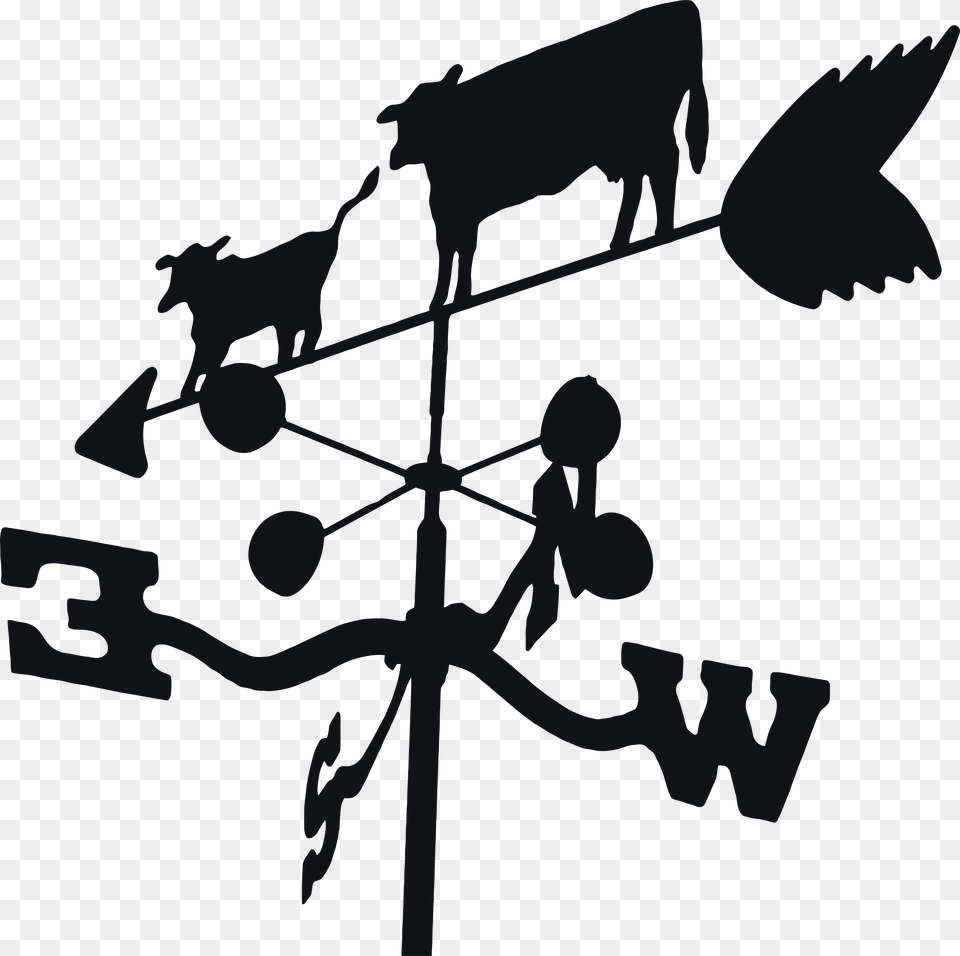 Big Image Weather Vane, Cross, Symbol, Nature, Outdoors Png