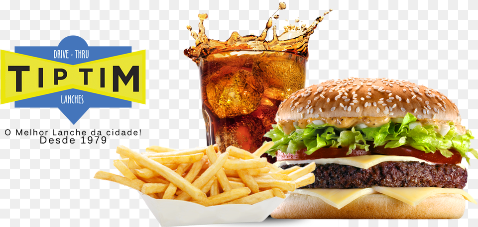 Big Lanches, Burger, Food, Fries, Lunch Png Image