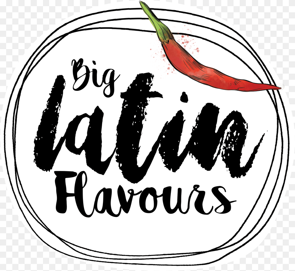Big Latin Flavours Calligraphy, Handwriting, Text, Person Png Image
