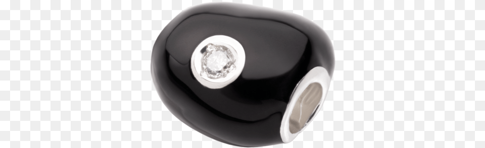 Big Licorice Stone With Diamond Metal, Accessories, Gemstone, Jewelry Free Png Download