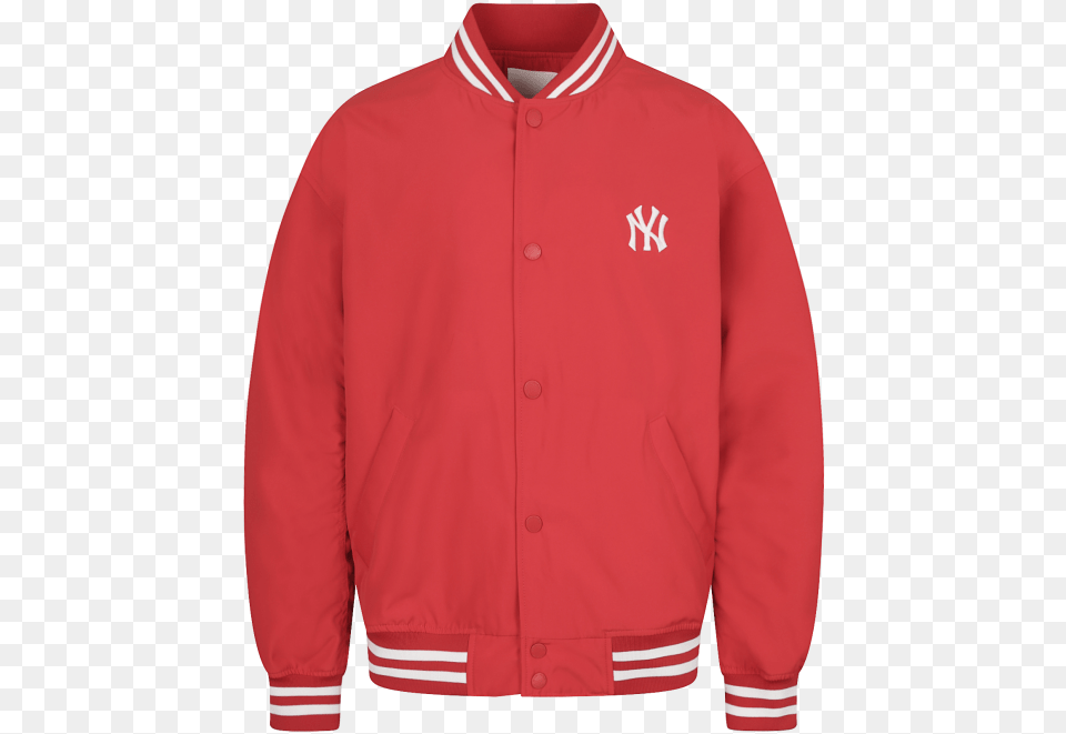 Big Logo Baseball Jacket New York Alpha Phi Alpha Satin Jacket, Clothing, Coat, Shirt, Blazer Free Png