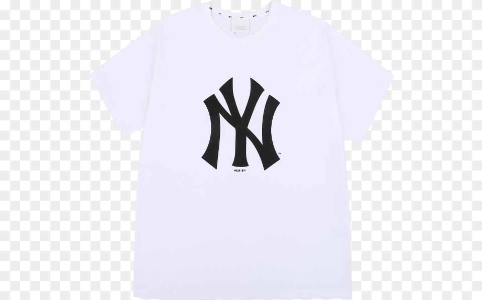 Big Logo Face Short Sleeve T Shirt New York Yankees New York Yankees, Clothing, T-shirt Png