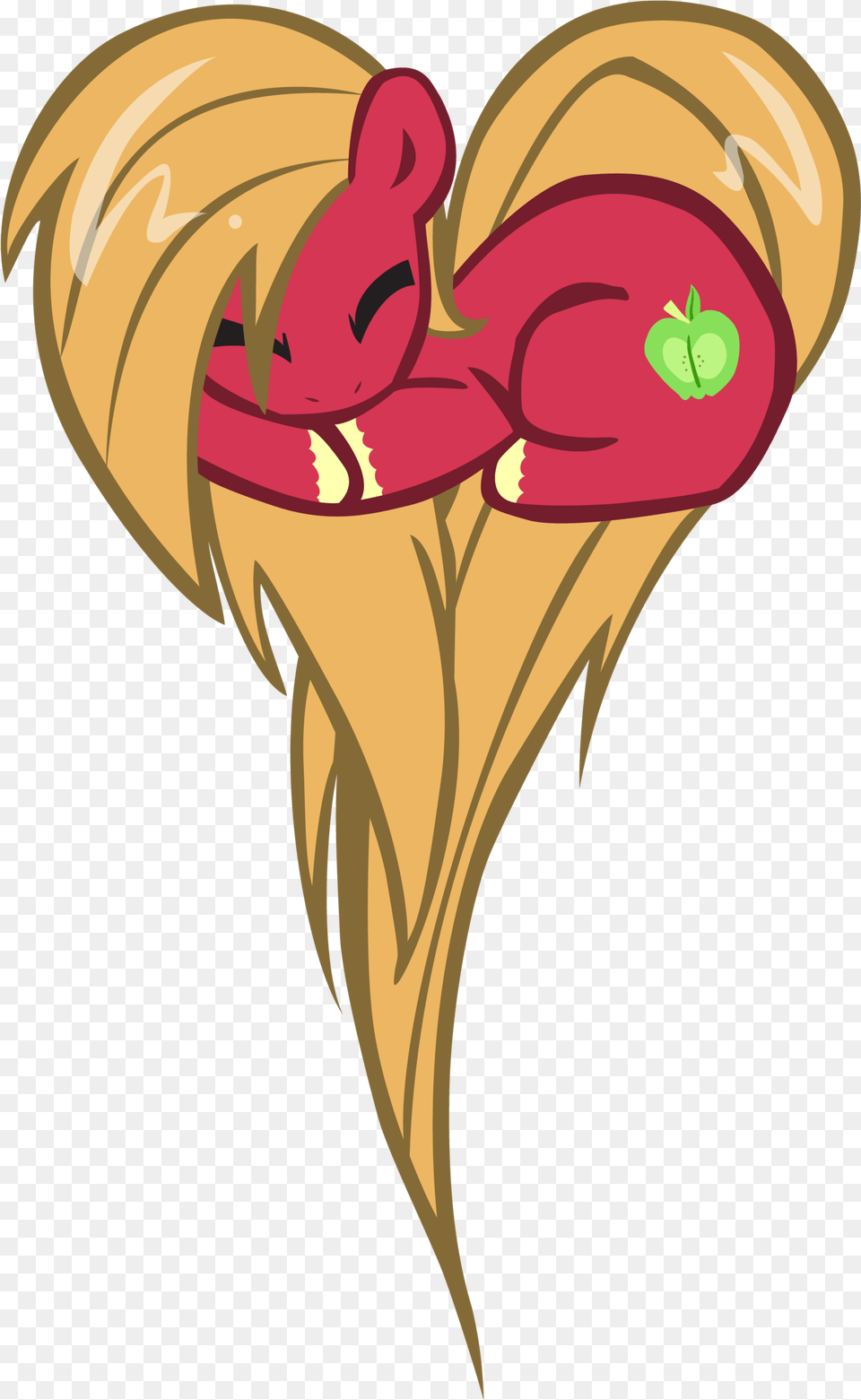 Big Mac Big Mac Heart Pony By Pyrestriker Mlp Heart Princesa Luna Da My Little Pony, Person Free Transparent Png