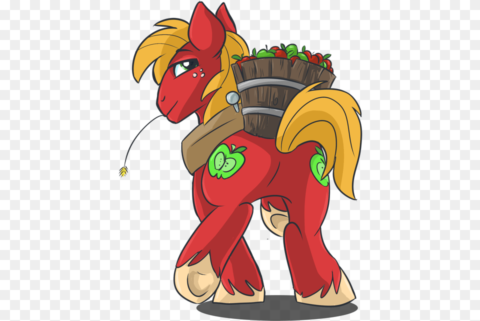 Big Mac Got Back Mlp Big Mac Butt, Cartoon, Baby, Person, Face Free Png Download