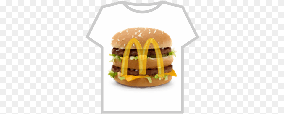 Big Mac Shirt Roblox Roblox Burger Shirt Food Free Png