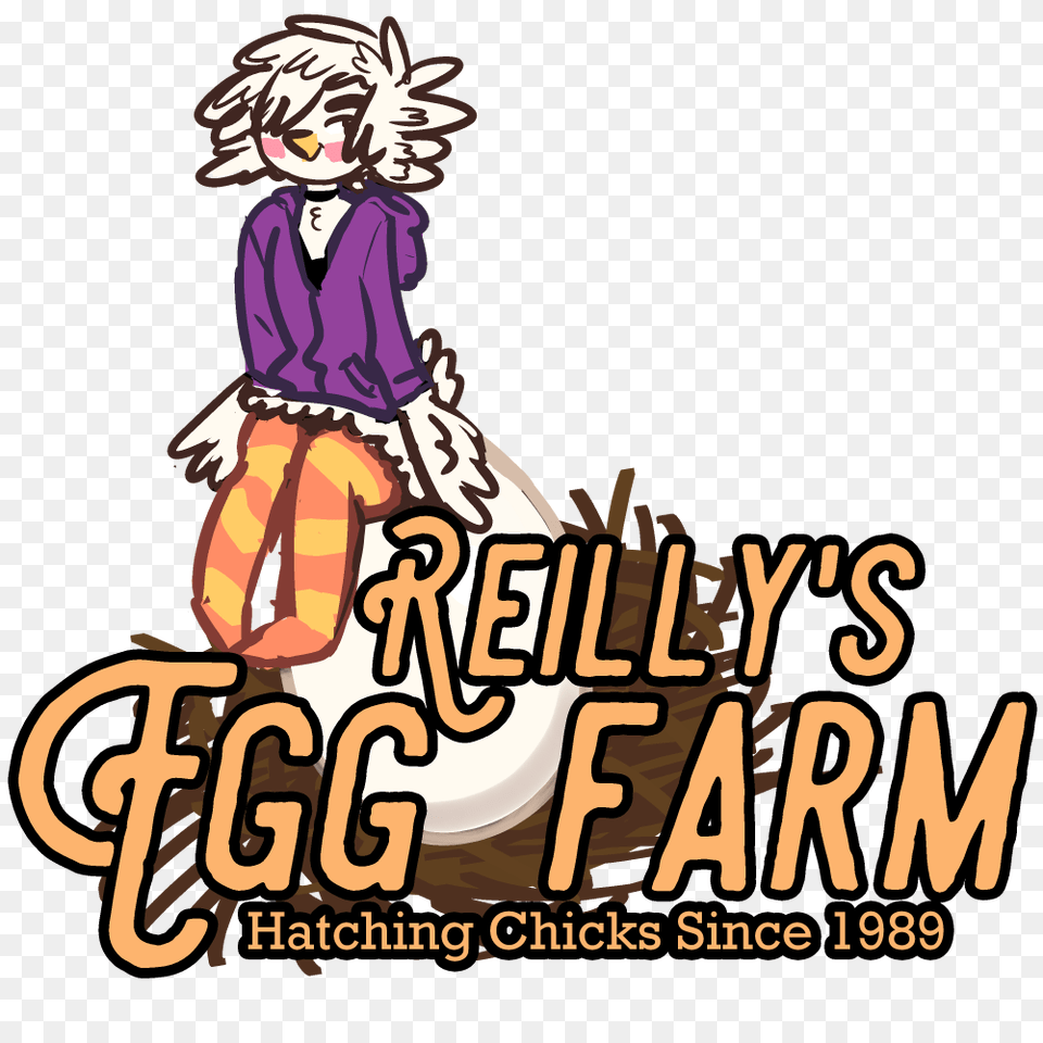 Big Mamas Reillys Egg Farm Hatching Chicks Since, Book, Comics, Publication, Baby Free Png Download