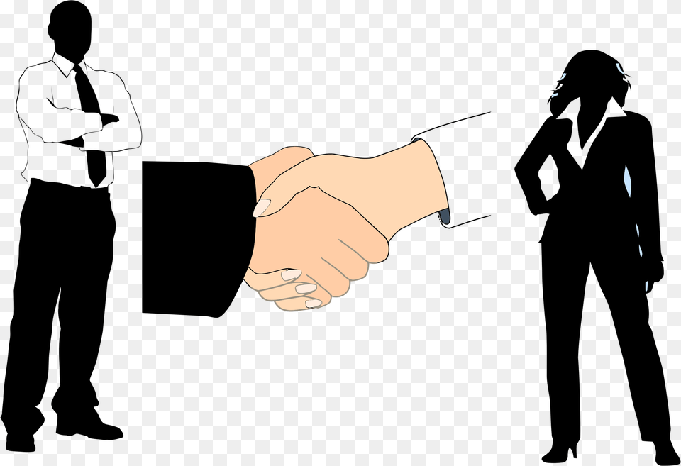 Big Man Woman Handshake Clipart, Body Part, Hand, Person, Baby Free Png Download