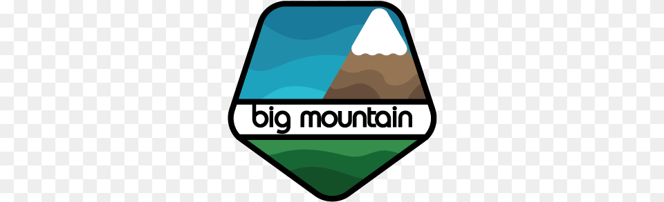 Big Mountain Logo Graphic Design, Sticker, Electronics, Mobile Phone, Phone Png Image