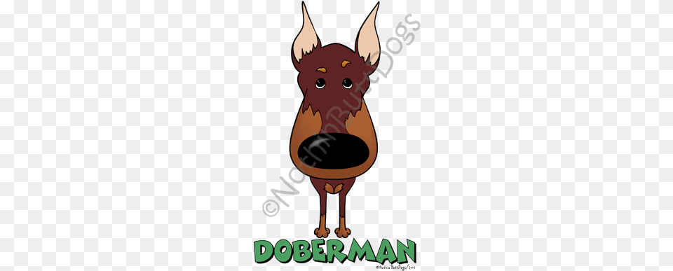 Big Nose Doberman Pinscher Light Colored T Shirts Dobermann, Snout, Animal, Deer, Mammal Free Png Download