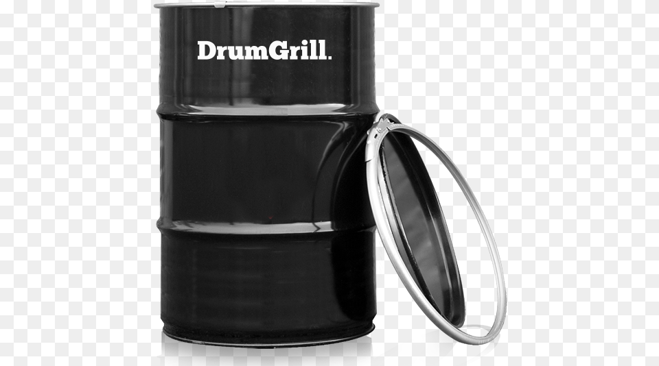 Big Oil Barrel Charcoal Barbeque Bbq Lens Free Transparent Png