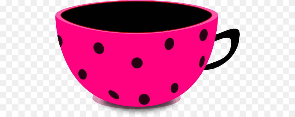 Big Pink Cup Clip Art, Bowl, Beverage, Coffee, Coffee Cup Free Transparent Png