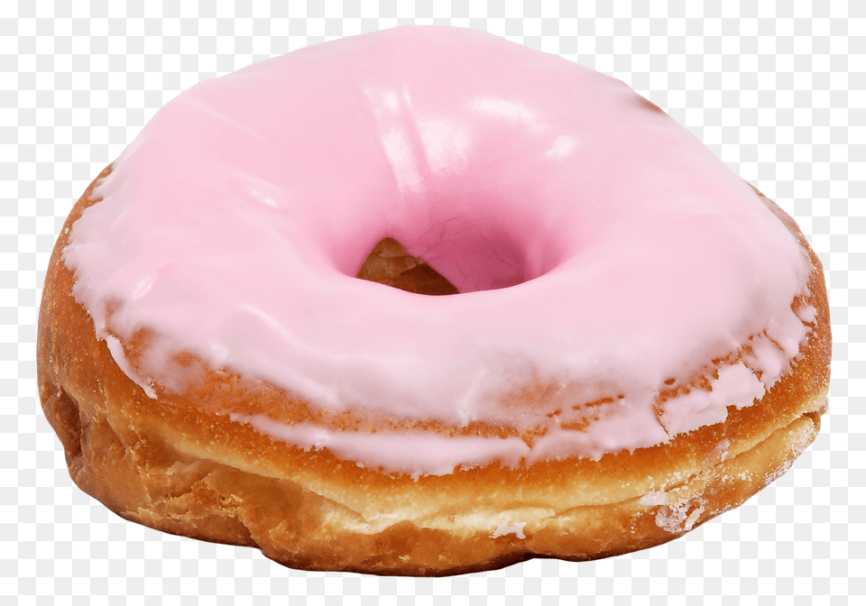 Big Pink Donut, Bread, Food, Sweets Free Png