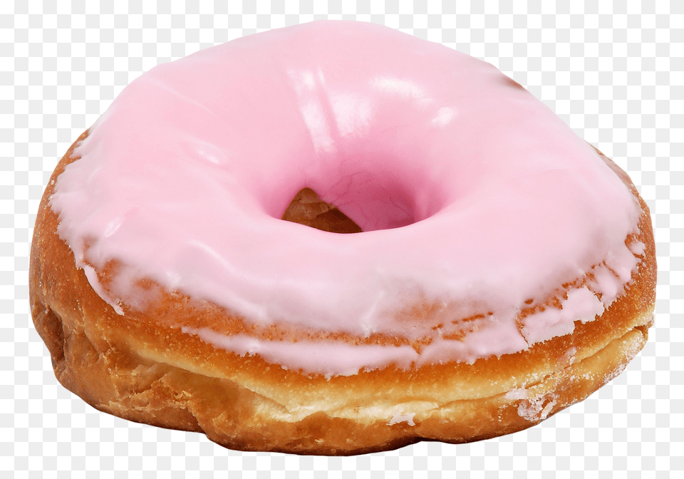 Big Pink Donut Transparent Pink Doughnuts Transparent, Food, Sweets, Bread Free Png