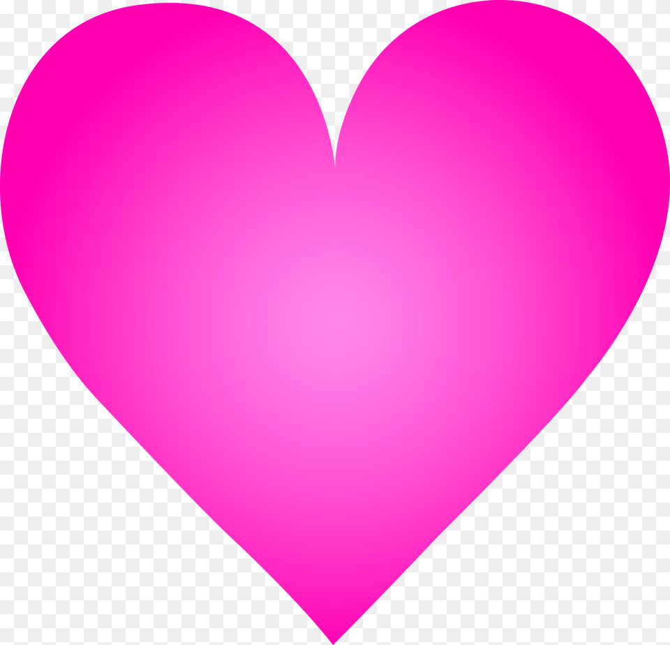 Big Pink Heart Clip Art, Purple Png Image