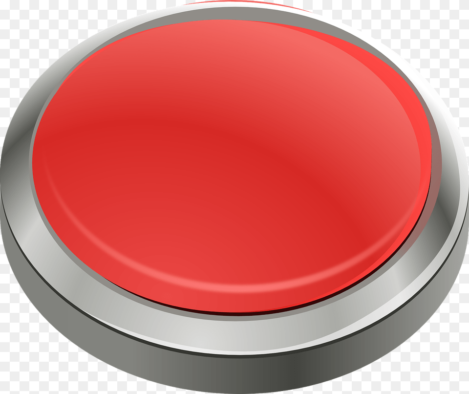 Big Red Button No Background Circle, Disk Free Png