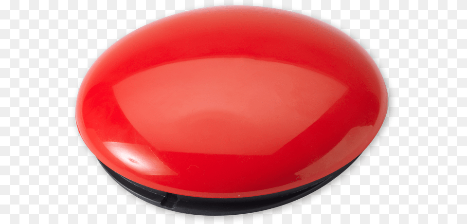 Big Red Button Sphere, Helmet, Plate Free Transparent Png
