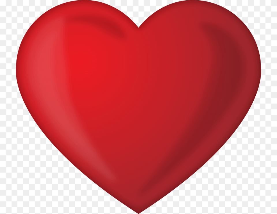 Big Red Heart, Balloon Png Image