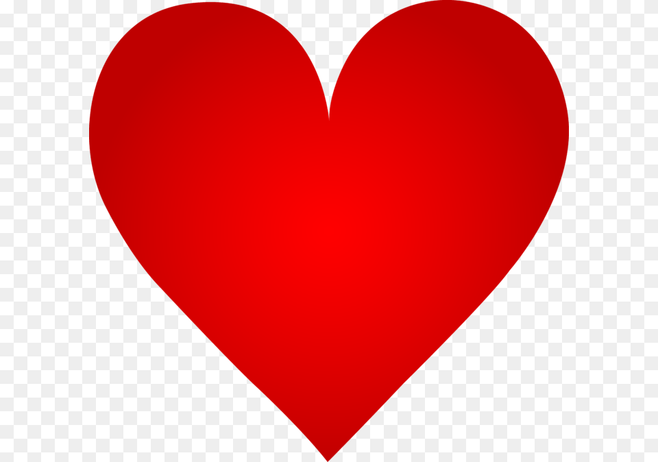 Big Red Heart Clip Art Png