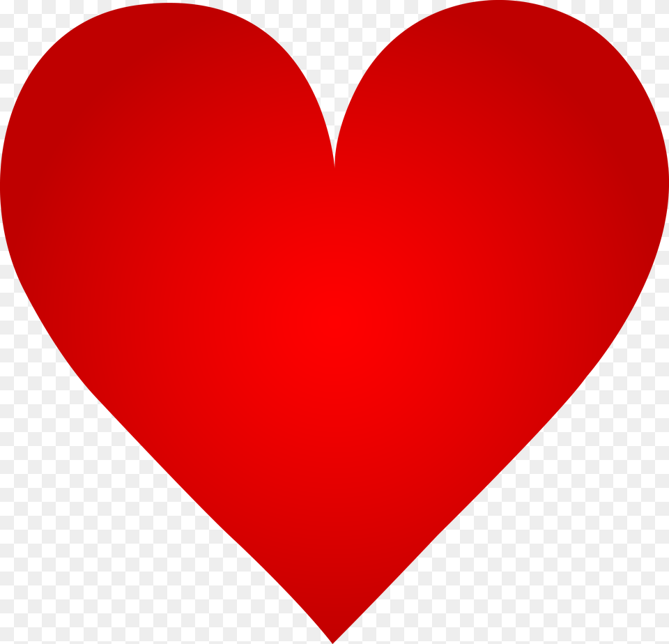 Big Red Heart Clip Art Png Image