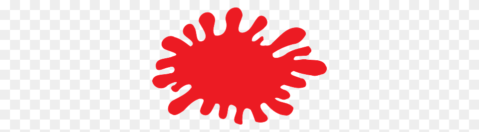 Big Red Paint Splatter, Food, Ketchup, Clothing, Glove Free Transparent Png