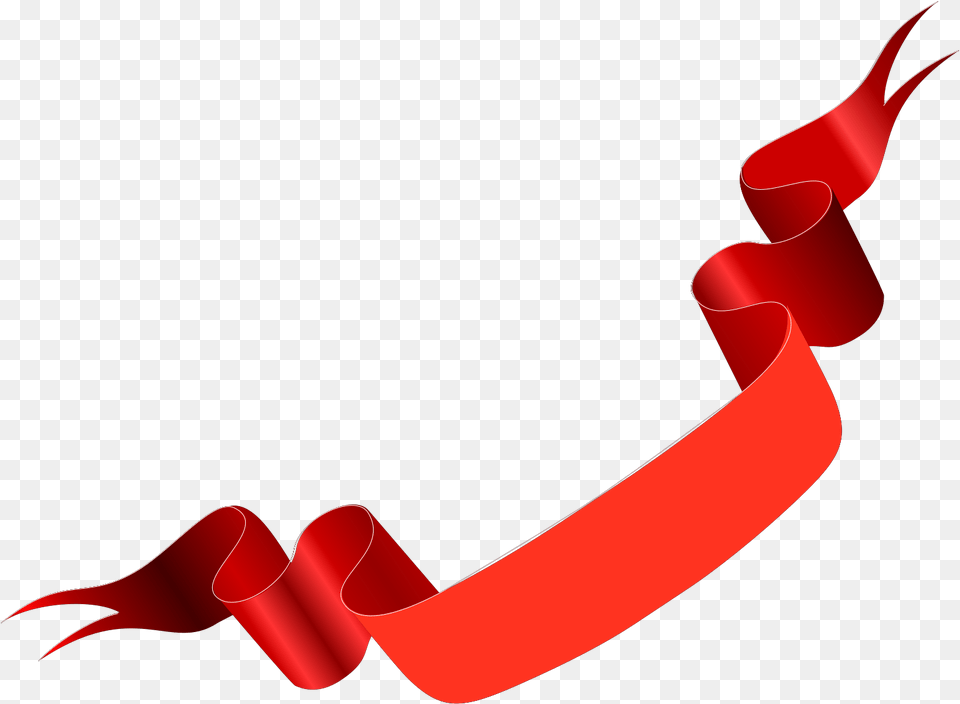 Big Red Ribbon Clip Art Vertical, Smoke Pipe, Text Free Transparent Png