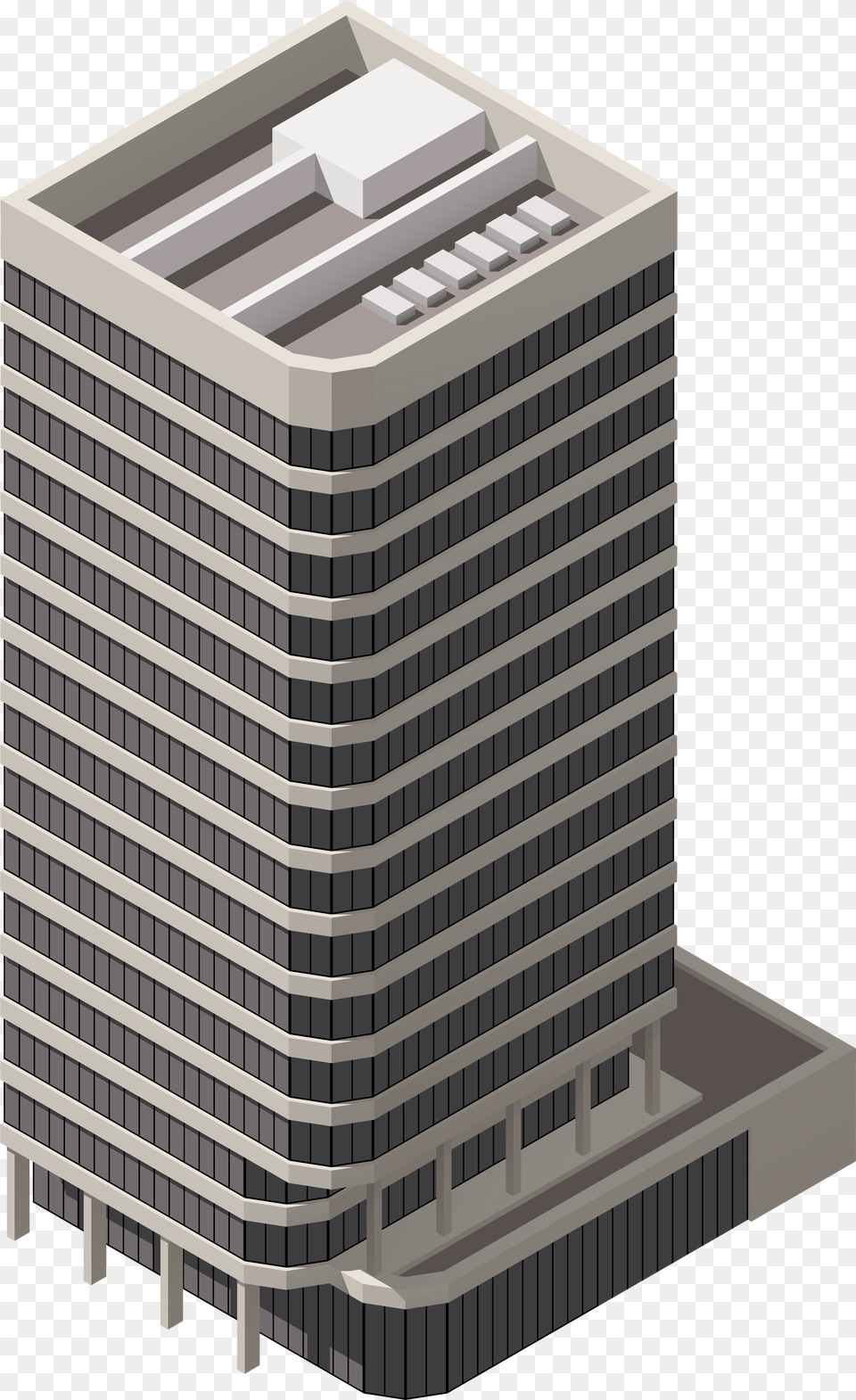 Big Residential Building Clipart Vector Graphics, Architecture, Housing, High Rise, Condo Free Png Download