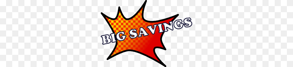 Big Savings Clip Art Vector, Leaf, Logo, Plant, Sticker Free Png