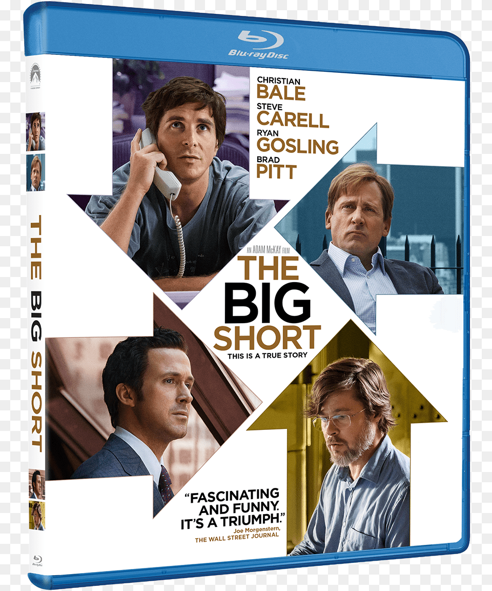 Big Short 2015 Dvd, Adult, Person, Man, Male Png Image