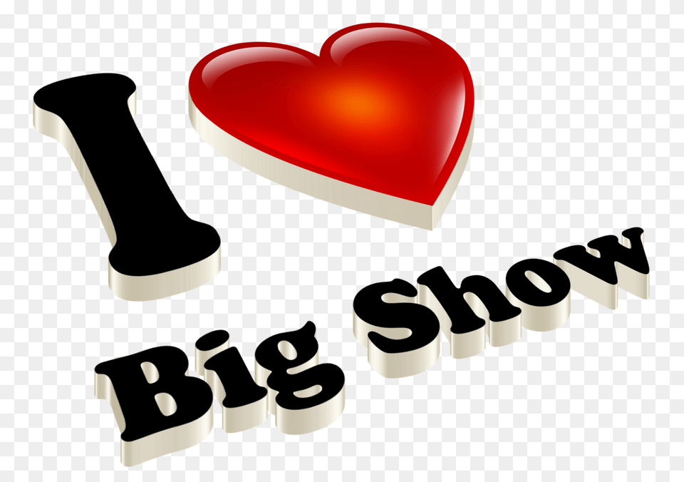 Big Show Transparent Images, Clothing, Footwear, Heart, Shoe Free Png Download