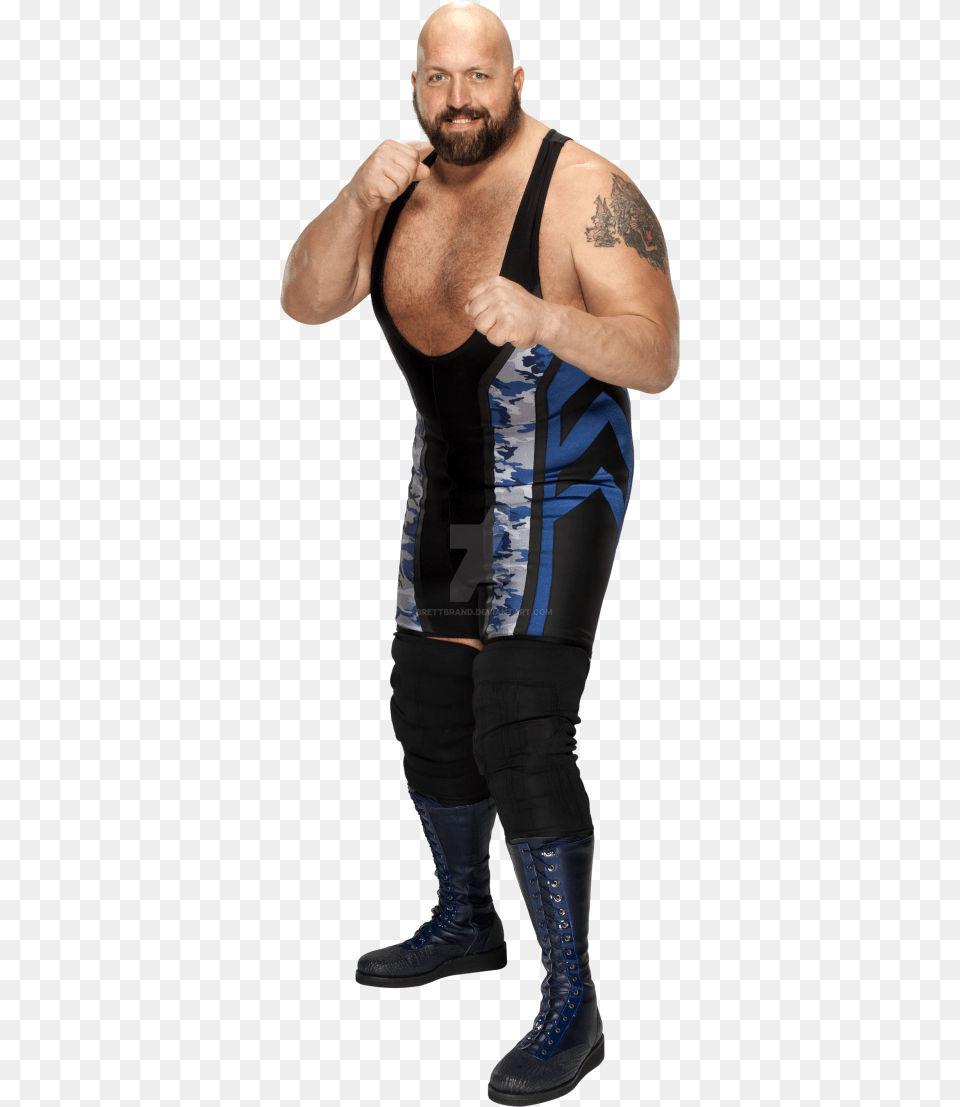 Big Show Wwe, Adult, Tattoo, Skin, Person Png