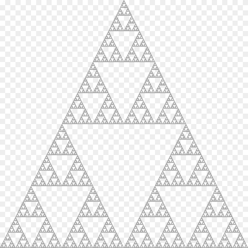 Big Sierpinski Triangle Pascal Triangle Modulo N Png Image