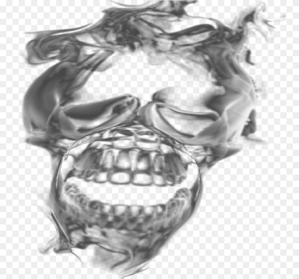 Big Skull Smoke Transparant 2 By Cakkocem Smoke, Ct Scan, Baby, Person Free Png