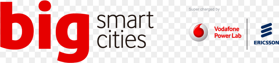 Big Smart Cities Is A Joint Project By Vodafone Power Irish Heart Foundation Logo, Text, Scoreboard Png Image
