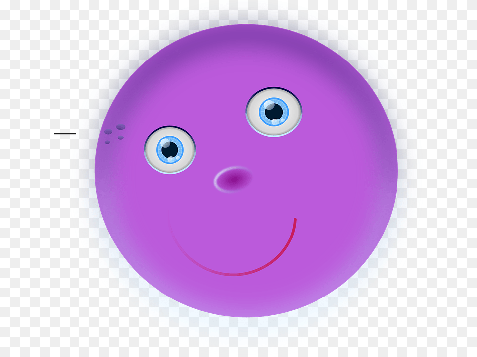 Big Smile Smile Image Gambar Lucu Warna Ungu, Purple, Disk Free Transparent Png