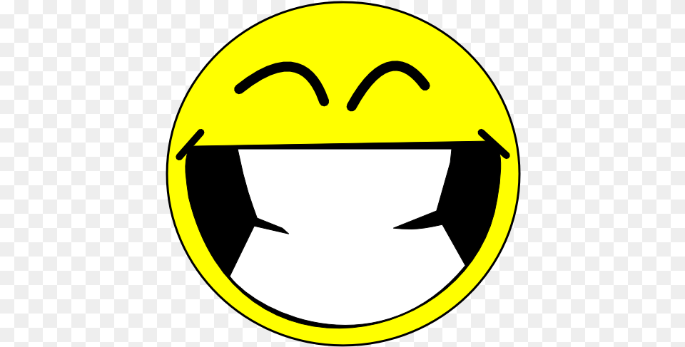 Big Smile Transparent Clipart Smiley Face, Logo, Sticker, Symbol, Clothing Png Image