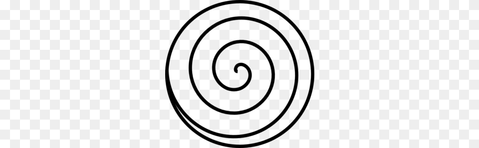 Big Spiral Clip Art, Gray Free Png Download